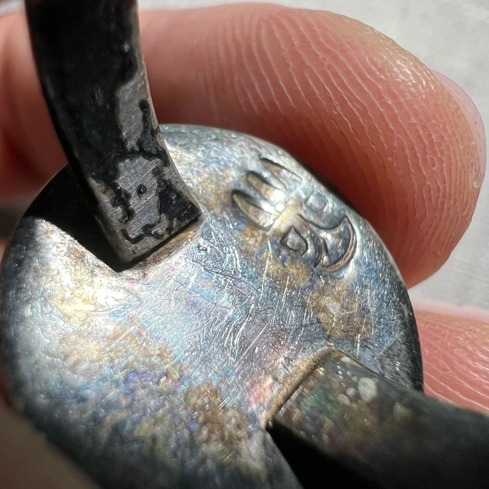 Silver Maze Design Men's Ring